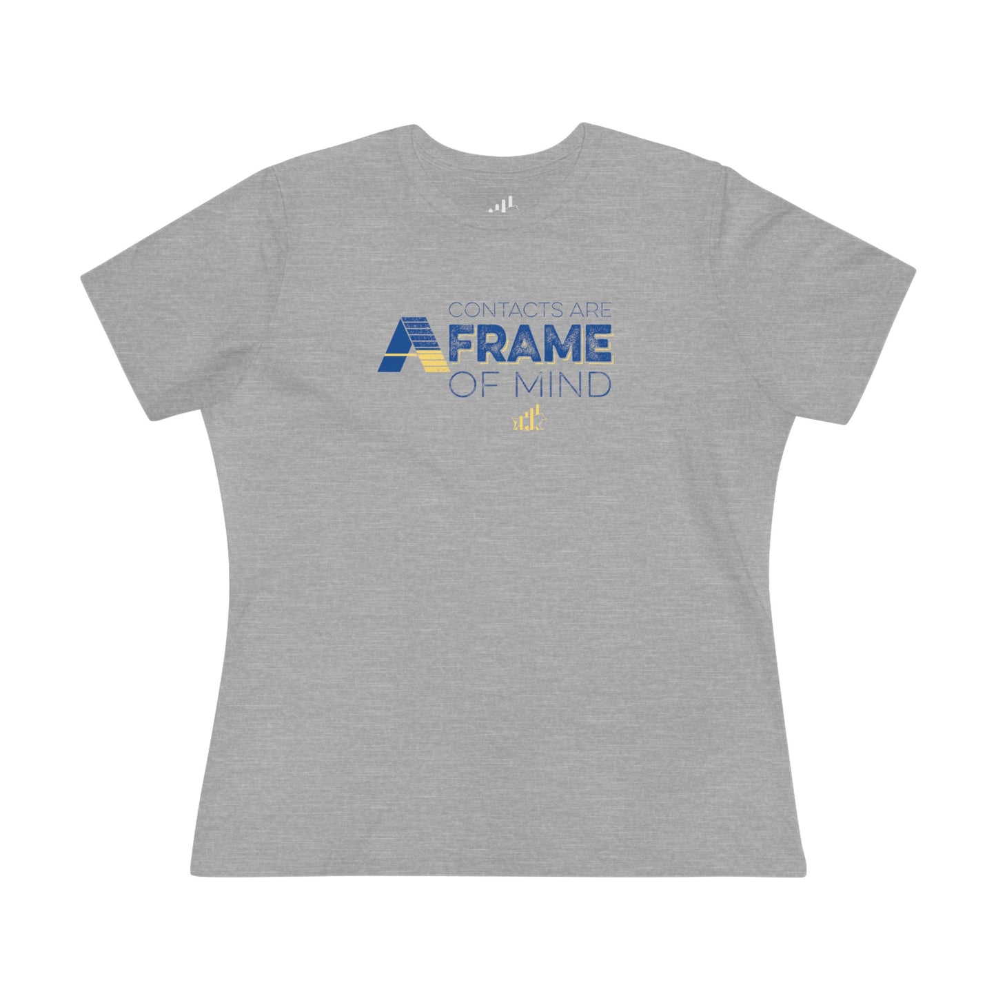 Contacts are A-Frame of mind Women's Jersey Short Sleeve Tee