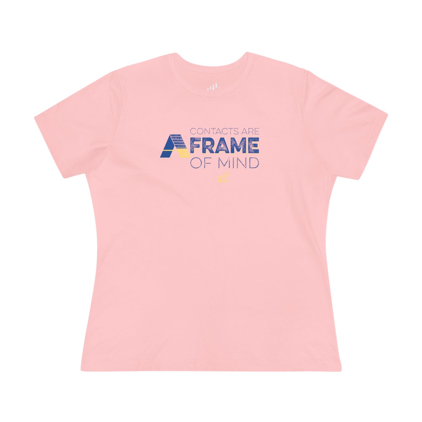 Contacts are A-Frame of mind Women's Jersey Short Sleeve Tee