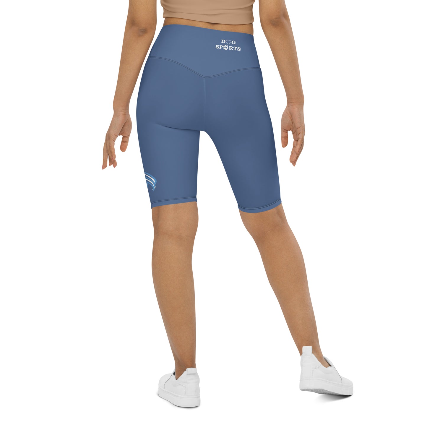 Invitational Blue Biker Shorts