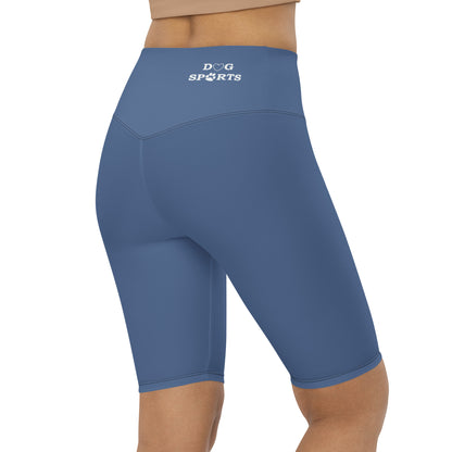 Invitational Blue Biker Shorts