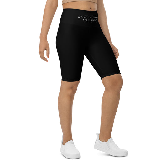 Invitational Black Biker Shorts